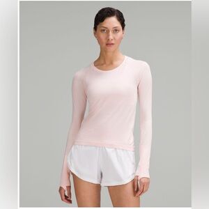 Lululemon Swiftly Tech Long Sleeve 2.0 Race Strawberry Milkshake
